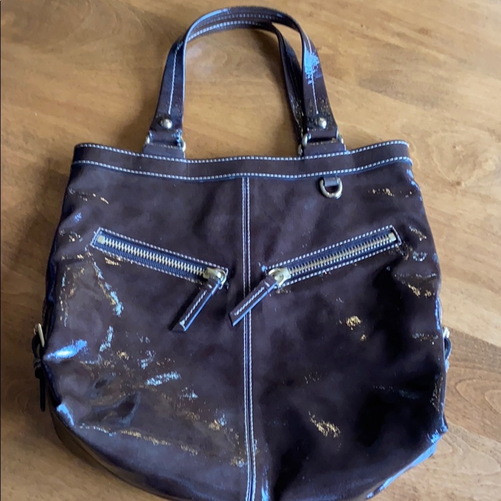 Dooney & Bourke patent leather bag - Picture 1 of 13